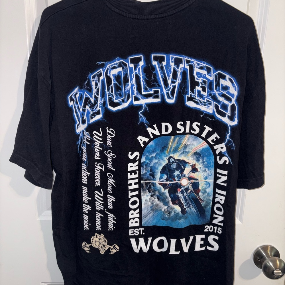 Darc Sport Black Wolves Short Sleeve Tee